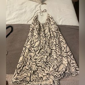 Abercrombie cross tie neck dress